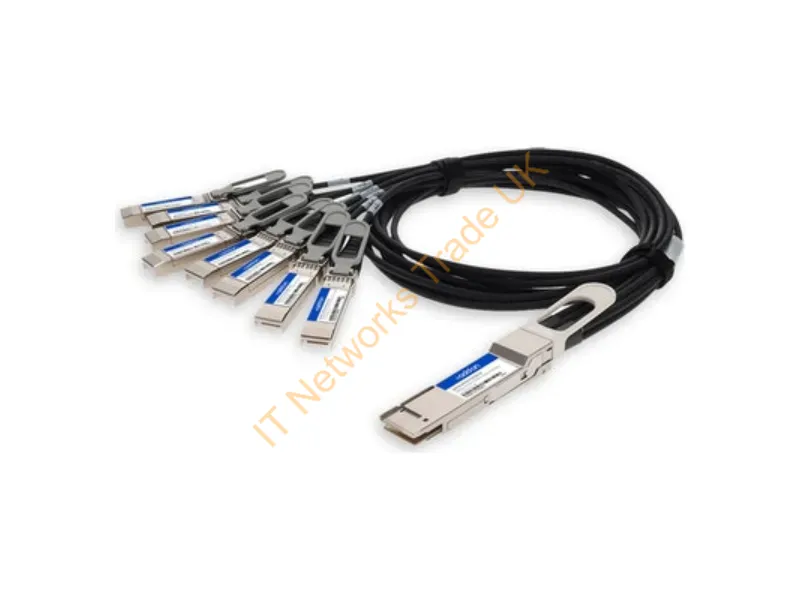 QDD-8SFP56-PDAC2M-AO - Addon Networks Qdd-8Sfp56-Pdac2M-Ao Infiniband/Fibre Optic Cable 78.7" (2 M) Qsfp-Dd 8X Sfp28 Black