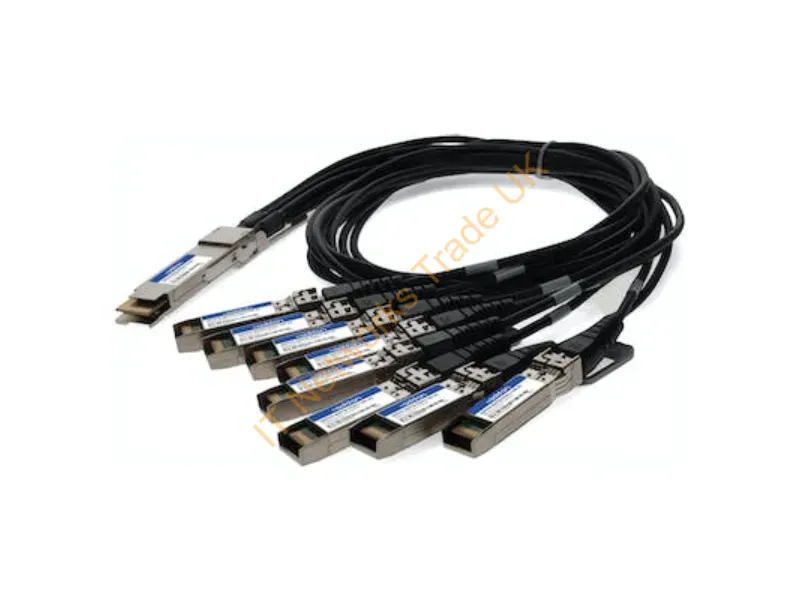 QDD8SFP56PDAC2-5M-AO - Addon Networks Qdd8Sfp56Pdac2-5M-Ao Infiniband/Fibre Optic Cable 98.4" (2.5 M) Qsfp-Dd 8Xsfp28 Black, Gray
