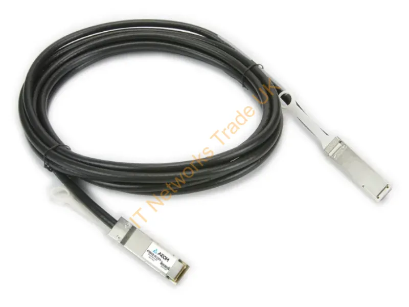 QFX-QSFP-DAC-3M-AX - Axiom Qfx-Qsfp-Dac-3M-Ax Infiniband/Fibre Optic Cable 118.1" (3 M) Qsfp+ Black