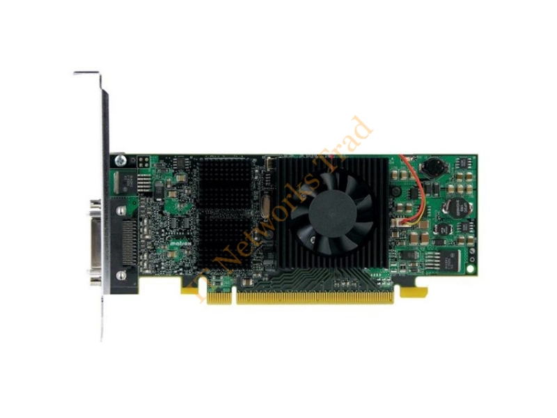 QID-P128LPAF Matrox Parhelia-LX 128MB 32-Bit PCI DVI/ D-Sub Low Profile Video Graphics Card