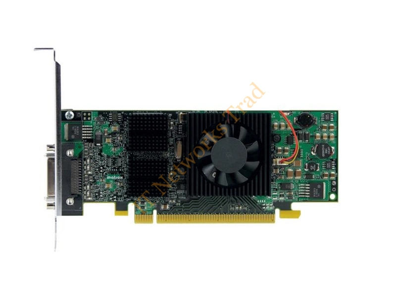 QIDQDAP128 Matrox Qid Quad 128MB DDR PCI DVI VGA Low-profile Video Graphics Card