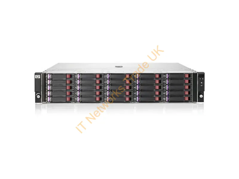 QK770A HP D2700 Das Array 10 X 1TB 10TB Installed Hard Drive Capacity Serial Attached SCSI SAS Controller 25 X Total Bays 6GB/s SAS 2u Rack-mountable Network Storage System