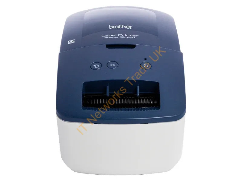 QL600BXX1 - Brother QL-600B label printer Direct thermal 300 x 600 DPI 71 mm/sec Wired DK