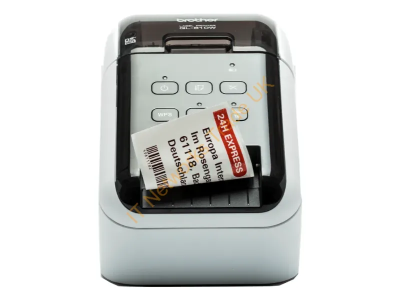 QL810W - Brother Ql-810W Label Printer Direct Thermal Color 300 X 600 Dpi 176 Mm/Sec Wired & Wireless Dk Wi-Fi