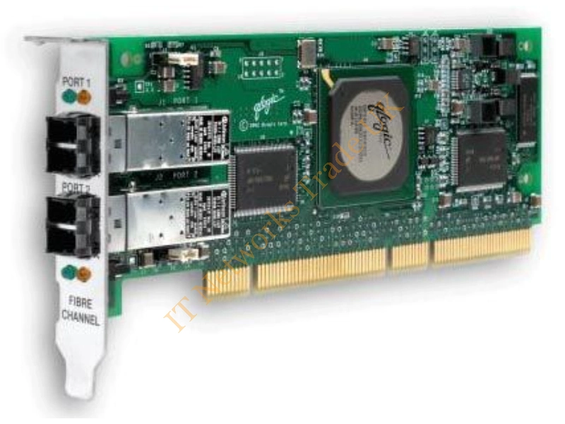 QLA-2342 Qlogic SANBlade 2GB Dual Port 64-bit 133MHz PCI-x Fibre Channel Host Bus Adapter Fiber Channel Controller