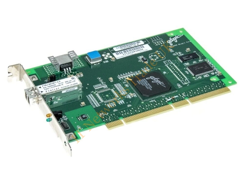 QLA2310F-CK Qlogic 2GB Single Channel 64-bit 66MHz PCI-X Fibre Channel Host Bus Adapter