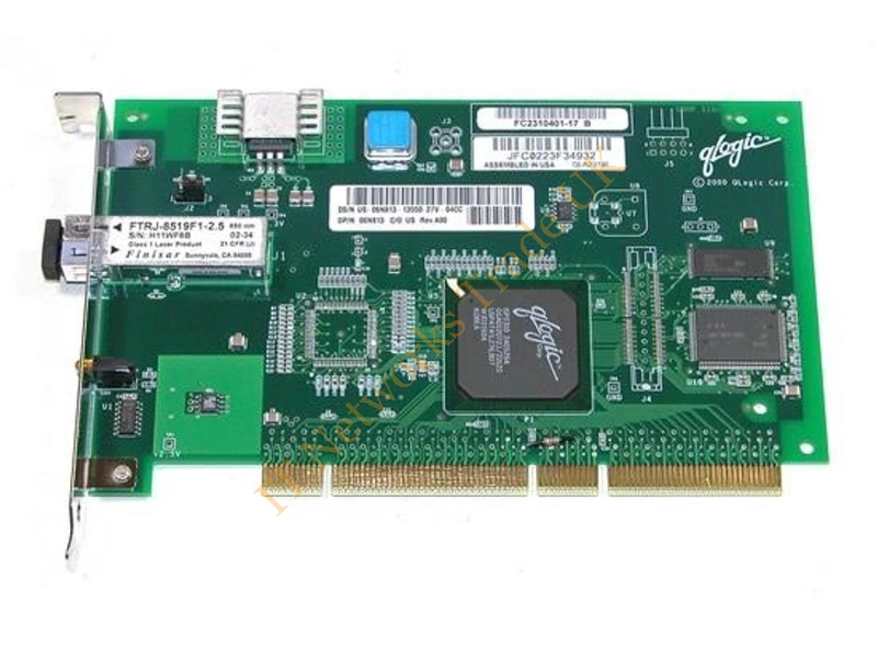 QLA2310F-E-SP Qlogic SANBlade 2GB Single Channel 64-bit 66MHz PCI-X Low Profile Fibre Channel Host Bus Adapter