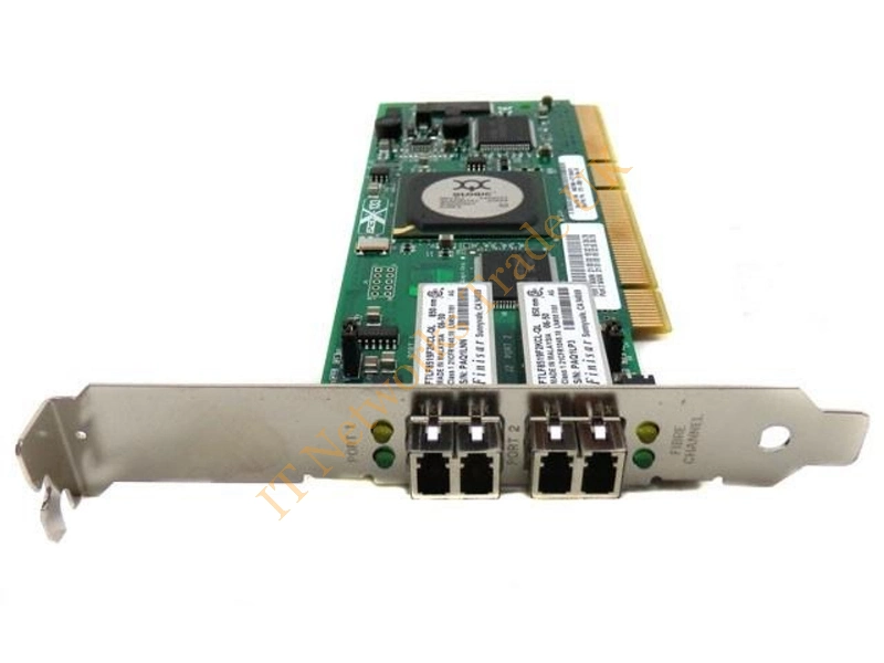 QLA2342-E-SP Qlogic SANBlade 2GB Dual Port 64-bit 133MHz PCI-X Fibre Channel Host Bus Adapter