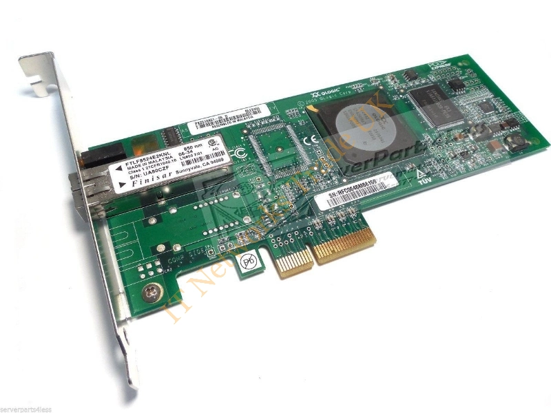 QLE2460-CK Qlogic 1-Port 4GB/s PCI-Express x 4 Low Profile Fibre Channel Host Bus Adapter