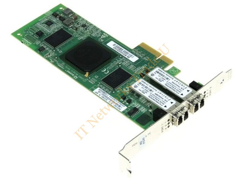 QLE2462-N-NAP NetApp SANBlade 2-Port 4GB Fibre Channel PCI Express Host Bus Adapter Fiber Channel Controller