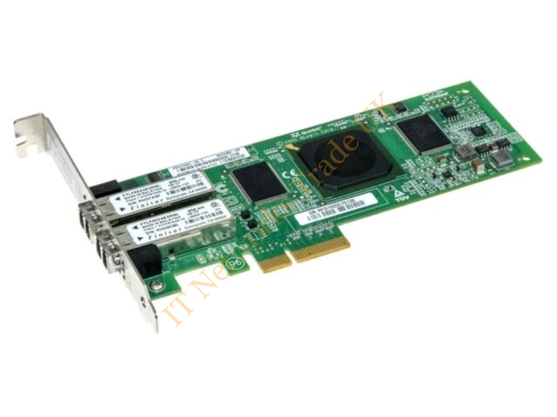 QLE2462-WB Qlogic 2-Port 4GB/s Fibre Channel PCI-Express Host Bus Adapter Fiber Channel Controller