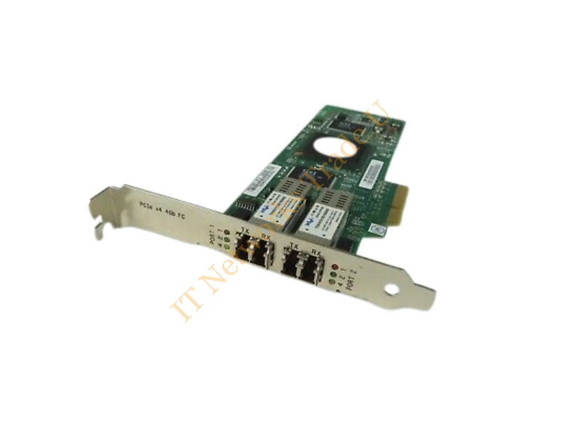 QLE2462ESP Qlogic / EMC Dual Port Fibre Channel 4Gb/s PCI Express Host Bus Adapter