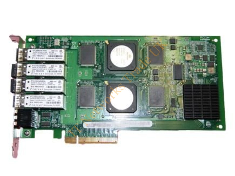 QLE2464-WB Qlogic SANBlade 4GB Quad Port Fibre PCI-E Host Bus Adapter Fiber Channel Controller