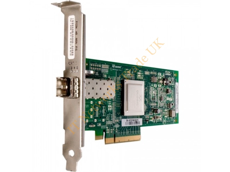QLE2560L Qlogic / Dell Single Port 8Gb/s PCI-Express 2.0 X 8 Fibre Channel Host Bus Adapter Fiber Channel Controller