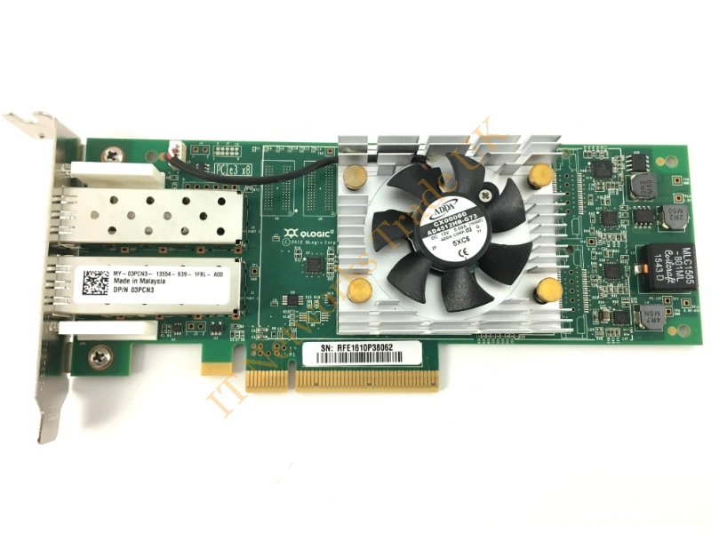 QLE2662L Qlogic Dual Port 16Gb/s PCI-Express 3.0 Fibre Channel Host Bus Adapter Fiber Channel Controller