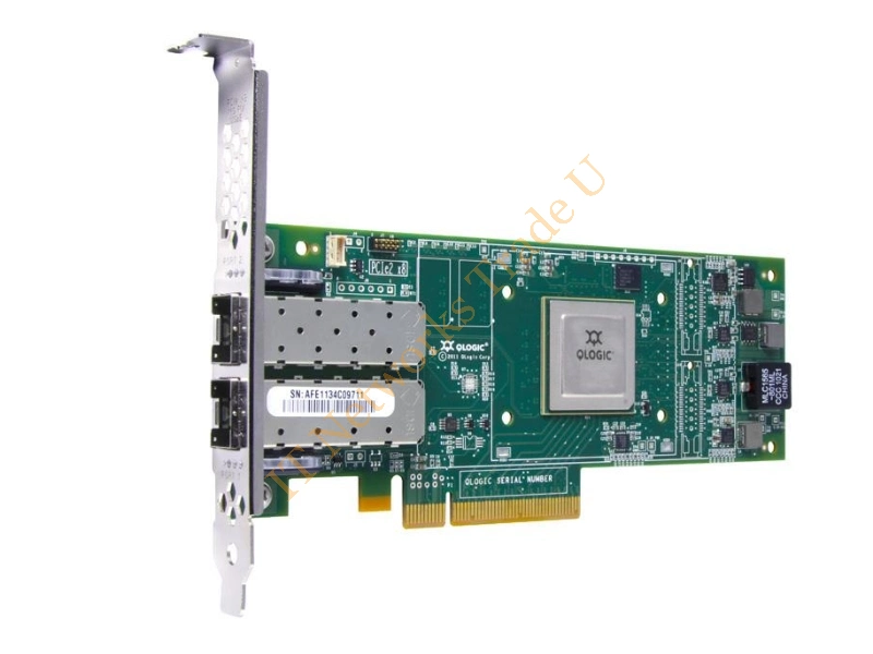 QLE2672-E-SP Qlogic Dual Port 16Gb/s PCI-Express Fibre Channel Host Bus Adapter Fiber Channel Controller