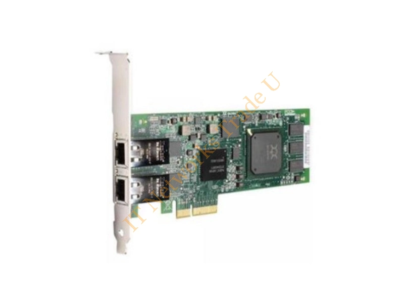 QLE4062C-E-SP Qlogic Dual Port 1Gb/s PCI Express x4 Copper iSCSI Low Profile Host Bus Adapter With Standard Bracket