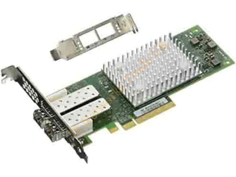 QLE8042-SR-CK Qlogic 2-Port 10GbE Fibre Channel Network Adapter