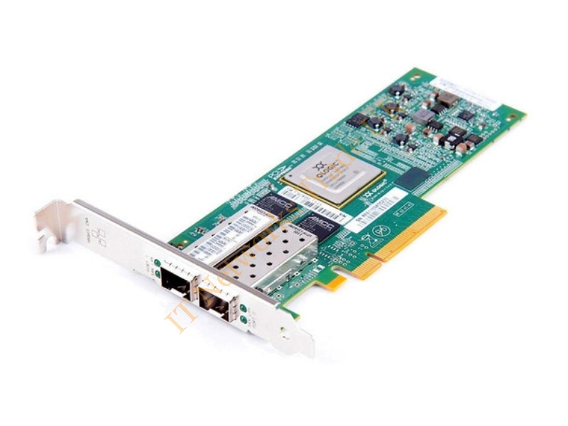 QLE8152 Qlogic 10GB Dual Port PCI Express COPPER CNA Host Bus Adapter with Standard Bracket Card