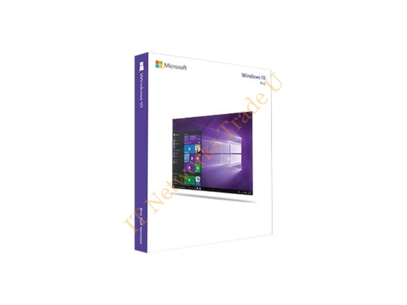 QLF-00579 Microsoft Windows 10 Pro Operating System 32-bit English (3-Pack), Operating System