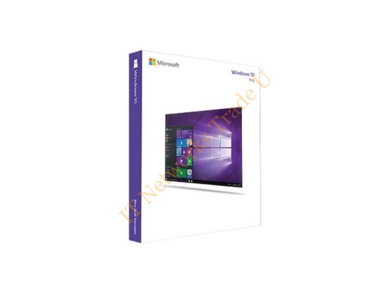QLF-00585 Microsoft Windows 10 Pro Operating System 64-bit English (3-Pack), Operating System