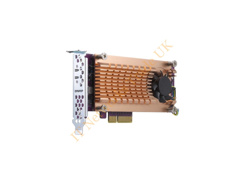 QM2-2P-344 QNAP QM2-2P-344 Dual M.2 PCIE SSD Expansion Card I/O Accelerator Card