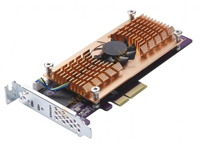 QM2-2P-384 QNAP QM2-2P-384 Dual M.2 PCIE SSD Expansion Card I/O Accelerator Card