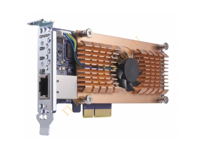 QNAP QM2-2P10G1T Internal PCIe,RJ-45 interface cards/adapter Accessory