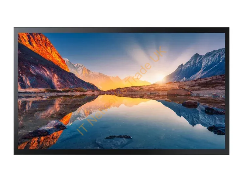 QM32R-T - Samsung Qm32R-T Signage Display Digital Signage Flat Panel 32" Led Wi-Fi 300 Cd/M Full Hd Black Touchscreen Built-In Processor Tizen 4.0 16/7