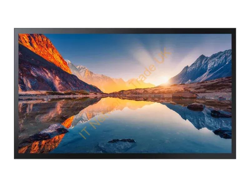 QM43B-T - Samsung Qm43B-T Signage Display Digital Signage Flat Panel 43" Led Wi-Fi 500 Cd/M 4K Ultra Hd Black Touchscreen Built-In Processor Tizen 6.5 24/7
