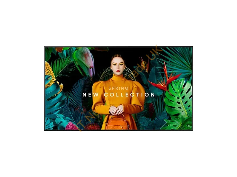 QM85C - Samsung Lh85Qmcebgcxgo Signage Display Digital Signage Flat Panel 85" Lcd Wi-Fi 500 Cd/M 4K Ultra Hd Built-In Processor Tizen 24/7