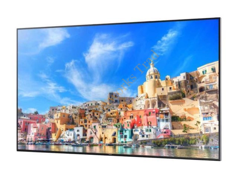 QM85D Samsung Digital Signage 85-inch 3840 x 2160 at 120Hz 4K-UHD DVI-D Display Port / HDMI 2.0 / HDCP1.4 Edge-Lit LED Display