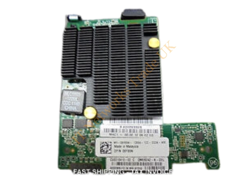 QME8242-K Dell Qlogic Dual Port 10GB/s Fibre Channel Mezzanine Card Network Adapter