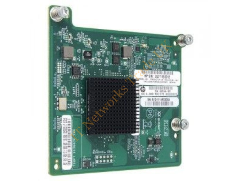 QMH2572 HP 8GB PCI-Express Dual Port Fibre Channel Mezzanine Host Bus Adapter