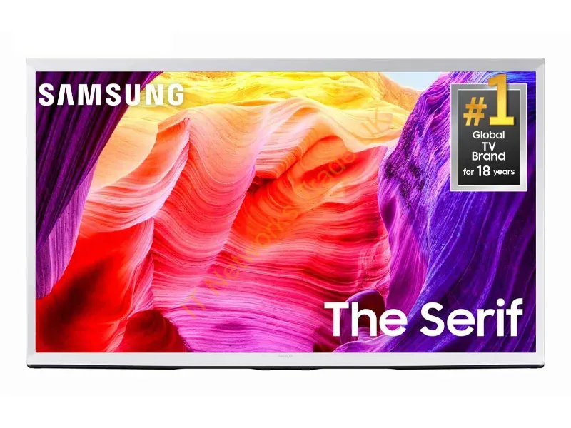 QN43LS01DAFXZA - Samsung The Serif Qn43Ls01Daf 43" 4K Ultra Hd Smart Tv Wi-Fi White
