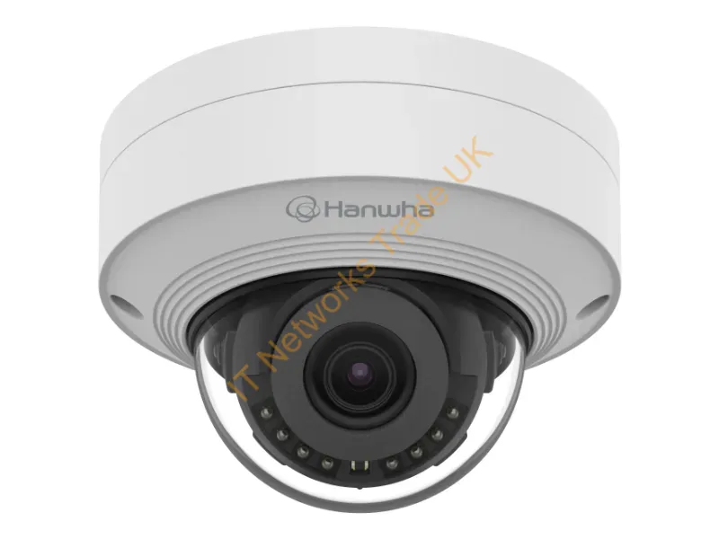 QNV-C8011R - Hanwha Wisenet Q Mini Networkoutdoor Vandal Dome Camera,5Mp @ 30Fps, Fix