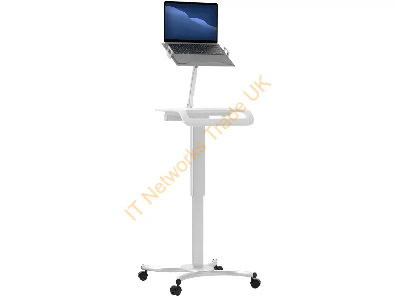 QPAD-HRSWLT - Cta Digital Qpad-Hrswlt Multimedia Cart/Stand White Notebook