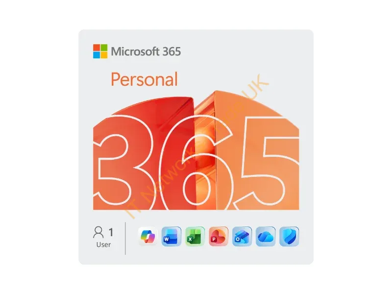QQ2-00012 - Microsoft Office 365 Personal Office suite 1 license(s) Multilingual 1 year(s)
