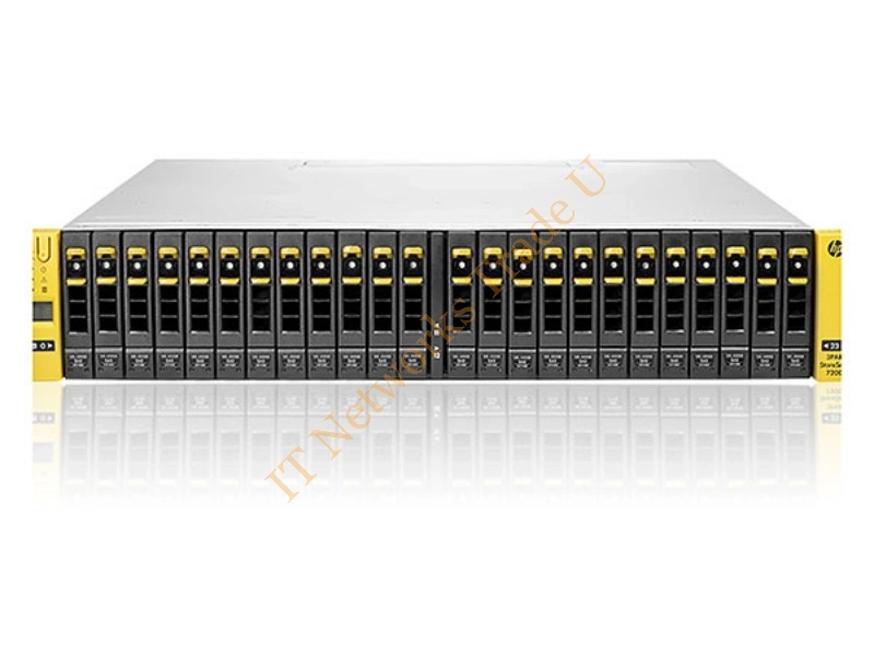 QR482A HP 3PAR StoreServ 7200 400TB Fibre Channel 8Gb/s 2-Node Base Storage System Network Storage System