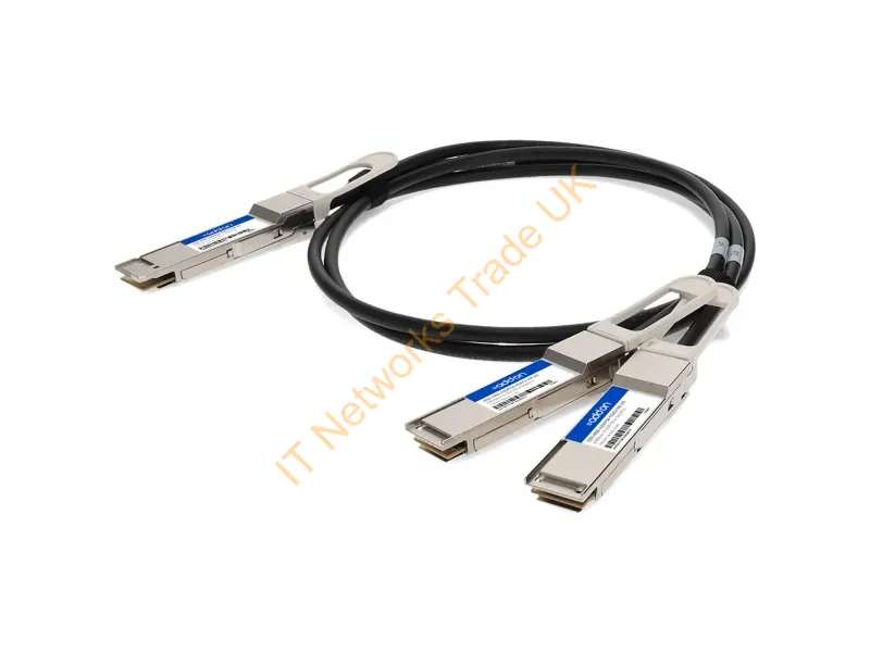QSDD400G2Q56PDC2M-AO - Addon Networks Qsdd400G2Q56Pdc2M-Ao Infiniband/Fibre Optic Cable 78.7" (2 M) Qsfp-Dd 4X Qsfp56 Black