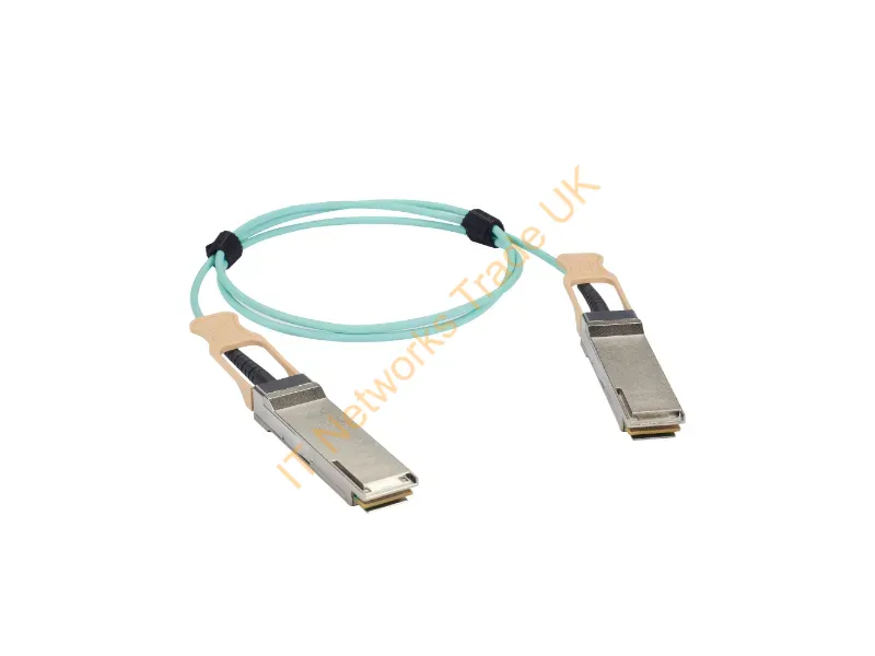 QSFP-100G-AOC15M-BB - Black Box Qsfp-100G-Aoc15M-Bb Infiniband/Fibre Optic Cable 590.6" (15 M) Qsfp28 Aqua Color