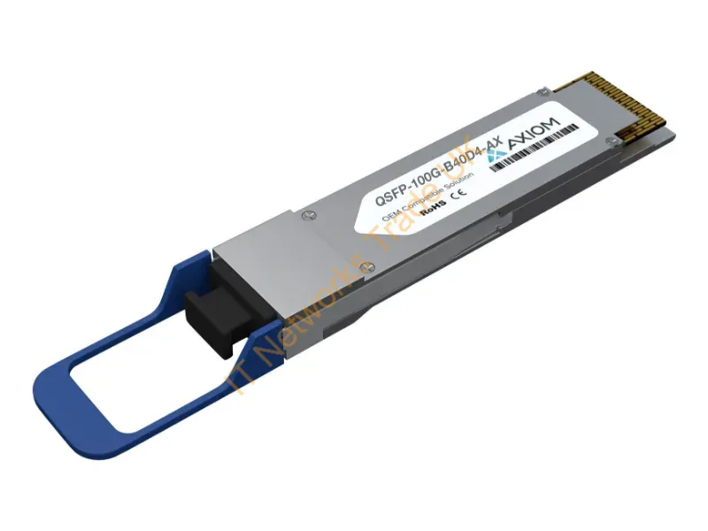 QSFP-100G-B40D4-AX - Axiom Qsfp-100G-B40D4-Ax Network Transceiver Module Fiber Optic 100000 Mbit/S Qsfp28