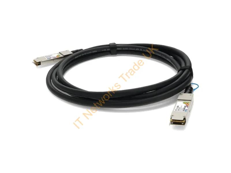QSFP-100G-C1M - Alcatel-Lucent Enterprise QSFP-100G-C1M InfiniBand/fibre optic cable 1 m QSFP28 DAC Black