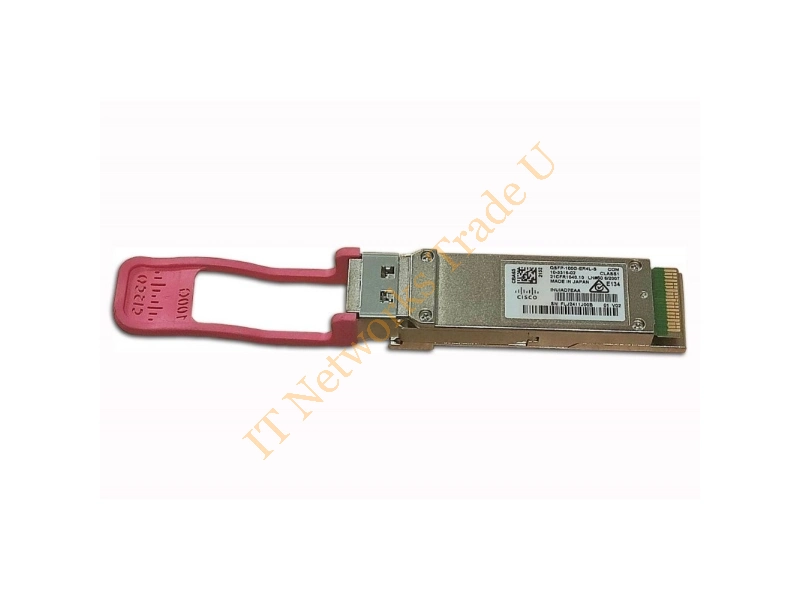 QSFP-100G-ER4L-S Cisco Single-mode 100Gbps 100GBase-ER4 Fiber 40km Duplex LC Connector QSFP Transceiver Module