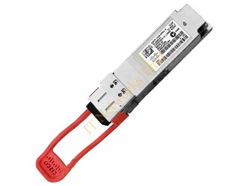 QSFP-100G-PSM4-S Cisco Single-Mode 100Gbps 100GBase-PSM4 Fiber 500m 1310nm MPO-12 Connector QSFP Transceiver Module
