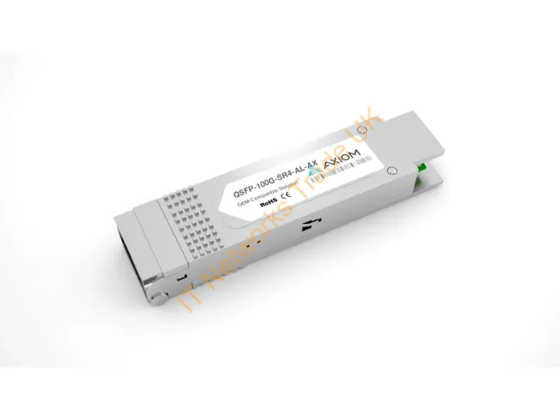 QSFP-100G-SR4-AL-AX - Axiom Qsfp-100G-Sr4-Al-Ax Network Transceiver Module Fiber Optic 100000 Mbit/S Qsfp28 850 Nm