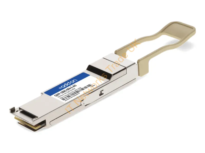 QSFP-100G-SR4-E-AO - Addon Networks Qsfp-100G-Sr4-E-Ao Network Transceiver Module Fiber Optic 100000 Mbit/S Qsfp28 850 Nm