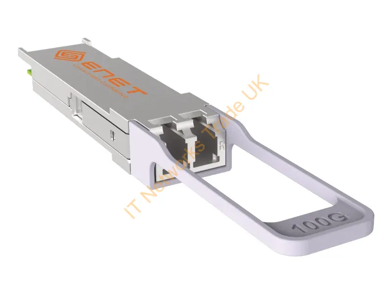 QSFP-100G-ZR4-ENC - Enet Components Qsfp-100G-Zr4-Enc Network Transceiver Module Fiber Optic 100000 Mbit/S Qsfp28 1309 Nm