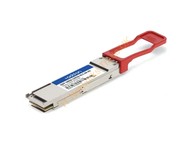 QSFP-100GB-129556-20-E-AR-AO - Addon Networks Qsfp-100Gb-129556-20-E-Ar-Ao Network Transceiver Module Fiber Optic 100000 Mbit/S Qsfp28 1295.56 Nm