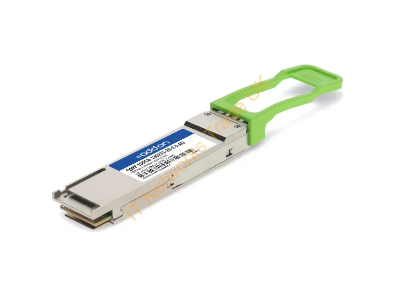 QSFP-100GB-130231-20-E-J-AO - Addon Networks Qsfp-100Gb-130231-20-E-J-Ao Network Transceiver Module Fiber Optic 100000 Mbit/S Qsfp28 1302.31 Nm
